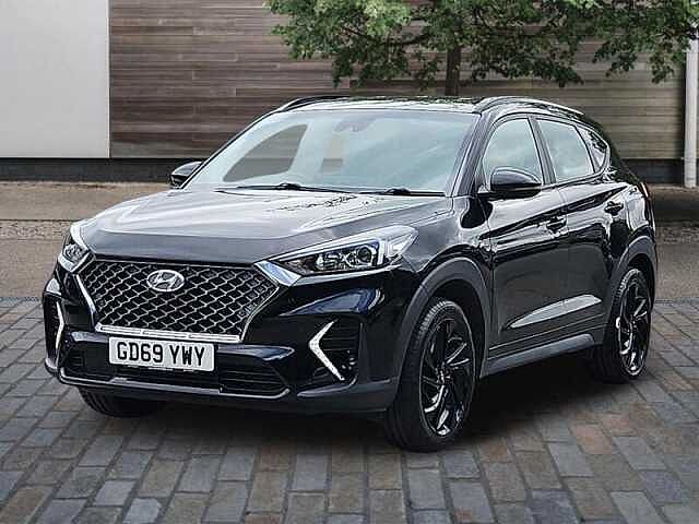 Hyundai TUCSON 1.6 T-GDi N Line SUV 5dr Petrol Manual Euro 6 (s/s) (177 ps) Black