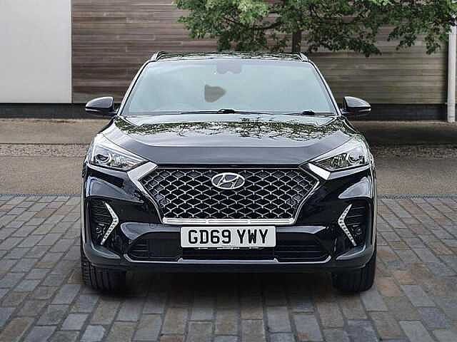 Hyundai TUCSON 1.6 T-GDi N Line SUV 5dr Petrol Manual Euro 6 (s/s) (177 ps) Black