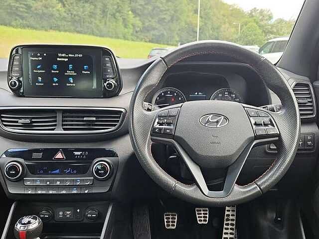 Hyundai TUCSON 1.6 T-GDi N Line SUV 5dr Petrol Manual Euro 6 (s/s) (177 ps) Black