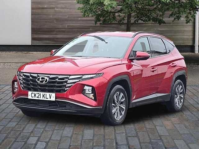 Hyundai TUCSON SE Connect 1.6 T-GDi Hybrid (230 ps) Red