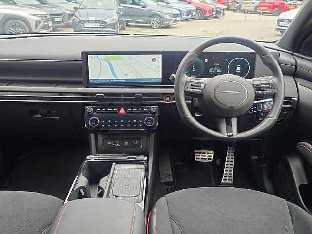 Hyundai TUCSON 1.6T N Line S SUV 5dr Petrol Hybrid Auto Euro 6 (s/s) (239 ps) Silver