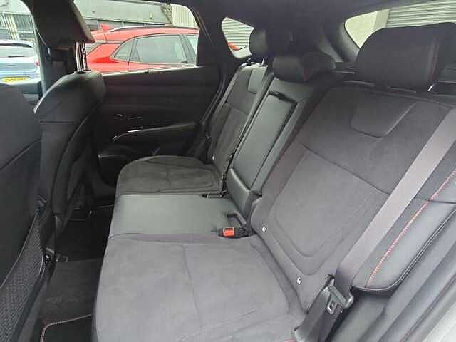 Hyundai TUCSON 1.6T N Line S SUV 5dr Petrol Hybrid Auto Euro 6 (s/s) (239 ps) Silver