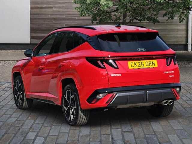 Hyundai TUCSON 1.6t Hybrid 215ps N Line Au Red