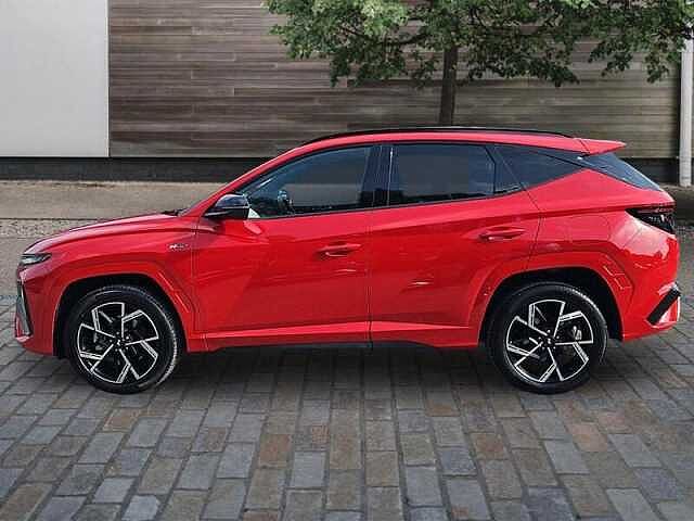 Hyundai TUCSON 1.6t Hybrid 215ps N Line Au Red