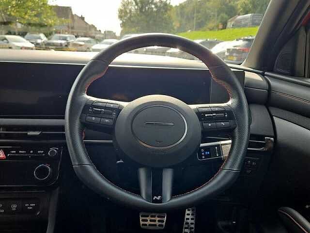 Hyundai TUCSON 1.6t Hybrid 215ps N Line Au Red