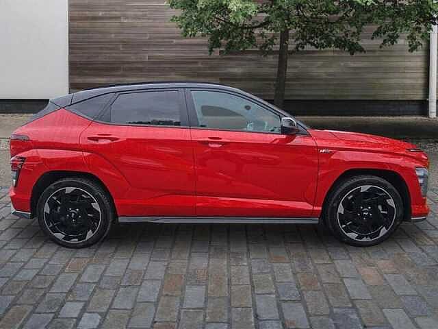 Hyundai KONA 65.4kWh N Line S SUV 5dr Electric Auto (218 ps) Red