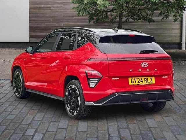 Hyundai KONA 65.4kWh N Line S SUV 5dr Electric Auto (218 ps) Red