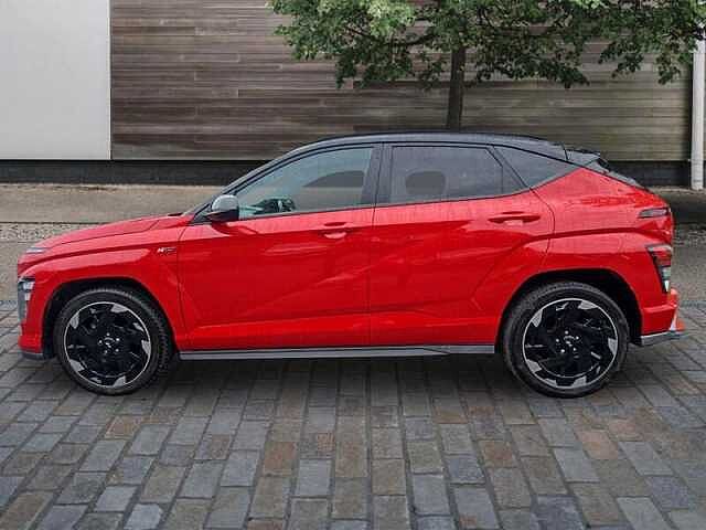 Hyundai KONA 65.4kWh N Line S SUV 5dr Electric Auto (218 ps) Red