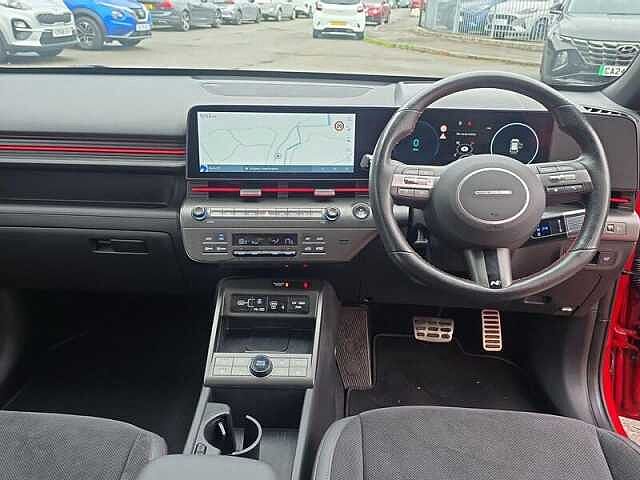 Hyundai KONA 65.4kWh N Line S SUV 5dr Electric Auto (218 ps) Red