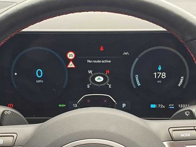 Hyundai KONA 65.4kWh N Line S SUV 5dr Electric Auto (218 ps) Red