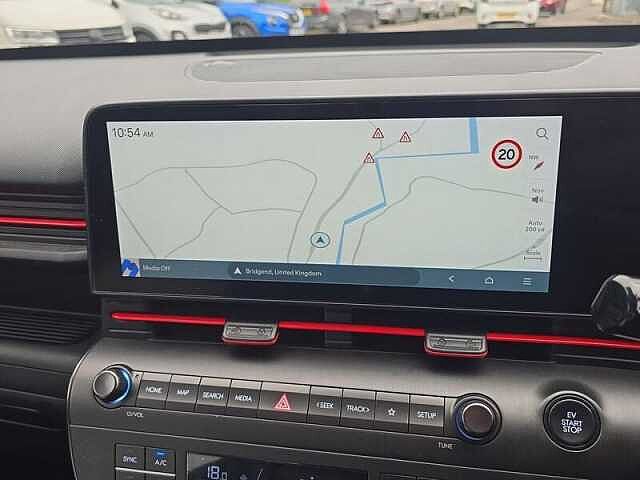 Hyundai KONA 65.4kWh N Line S SUV 5dr Electric Auto (218 ps) Red