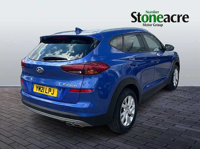 Hyundai TUCSON 1.6 T-GDi SE Nav SUV 5dr Petrol DCT Euro 6 (s/s) (177 ps) Blue