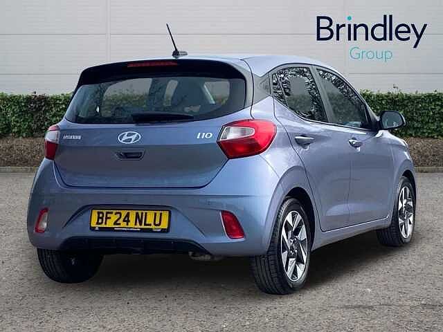 Hyundai I10 1.0 Advance Hatchback 5dr Petrol Manual Euro 6 (s/s) (63 ps) Blue