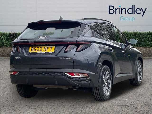 Hyundai TUCSON 1.6 T-GDi SE Connect SUV 5dr Petrol Manual Euro 6 (s/s) (150 ps) Dark Knight Grey