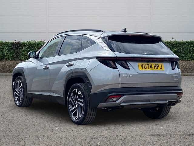 Hyundai TUCSON 1.6 T-GDi Ultimate SUV 5dr Petrol Hybrid Auto Euro 6 (s/s) (215 ps) Shimering Silver