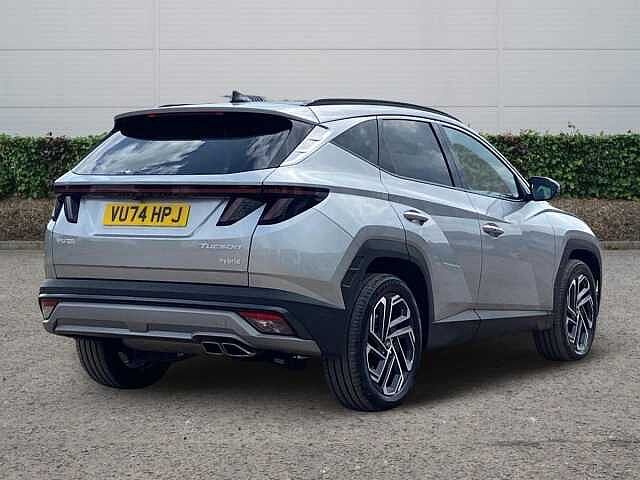 Hyundai TUCSON 1.6 T-GDi Ultimate SUV 5dr Petrol Hybrid Auto Euro 6 (s/s) (215 ps) Shimering Silver