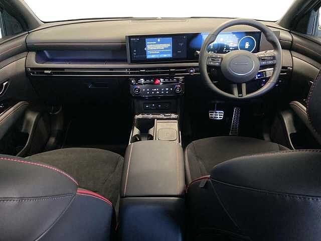 Hyundai TUCSON 1.6 T-GDi N Line SUV 5dr Petrol Hybrid Auto Euro 6 (s/s) (215 ps) Abyss Black