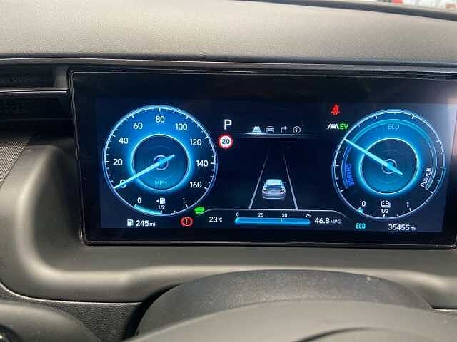 Hyundai TUCSON 1.6 h T-GDi N Line S SUV 5dr Petrol Hybrid Auto Euro 6 (s/s) (230 ps) Sunset Red