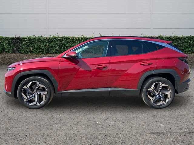 Hyundai TUCSON 1.6 T-gdi Hybrid 230ps Premium Au Red