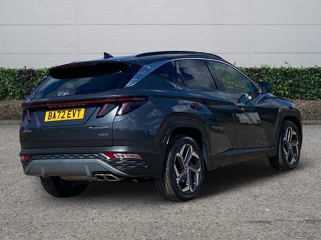 Hyundai TUCSON 1.6 h T-GDi Ultimate SUV 5dr Petrol Hybrid Auto Euro 6 (s/s) (230 ps) Dark Knight Grey