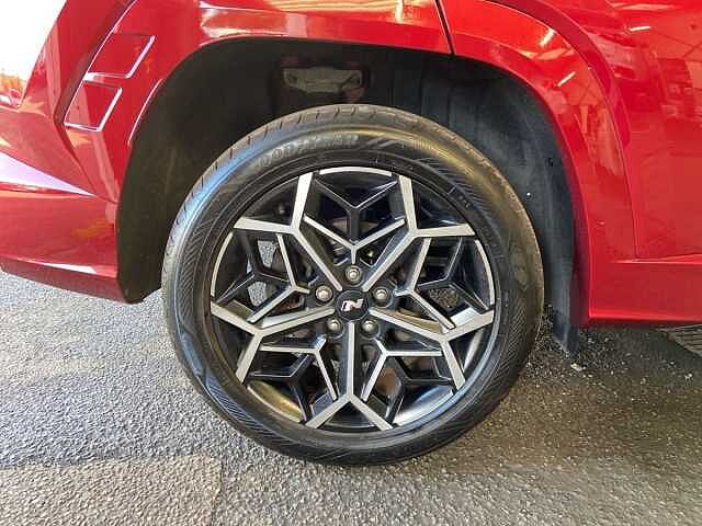 Hyundai TUCSON 1.6 h T-GDi N Line SUV 5dr Petrol Hybrid Auto Euro 6 (s/s) (230 ps) Ultimate Red