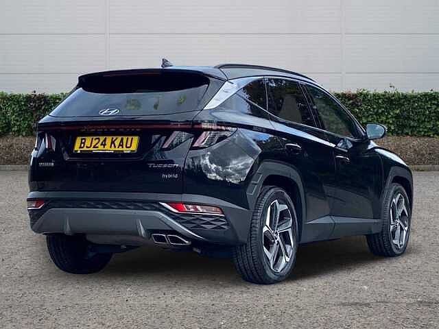 Hyundai TUCSON 1.6 h T-GDi Premium SUV 5dr Petrol Hybrid Auto Euro 6 (s/s) (230 ps) ABYSS Black
