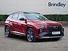 Hyundai TUCSON 1.6 h T-GDi N Line S SUV 5dr Petrol Hybrid Auto Euro 6 (s/s) (230 ps) Sunset Red