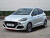 Hyundai I10 1.0 T-GDi N Line Hatchback 5dr Petrol Manual Euro 6 (s/s) (100 ps) Sleek Silver