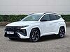 Hyundai TUCSON 1.6T N Line SUV 5dr Petrol Hybrid Auto Euro 6 (s/s) (239 ps) Serenity White