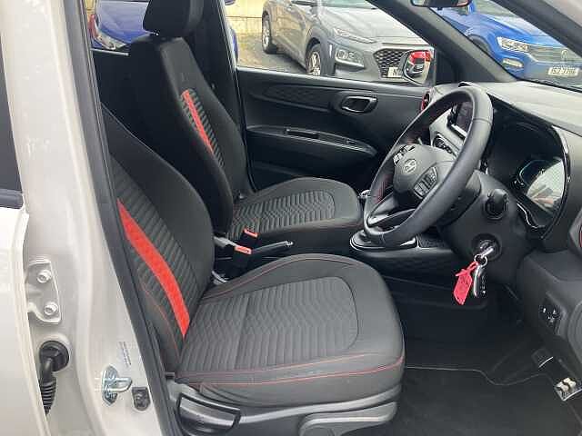 Hyundai I10 1.0T [90] N Line 5dr [Nav] White