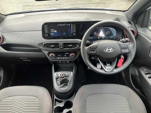 Hyundai I10 1.0T [90] N Line 5dr [Nav] White