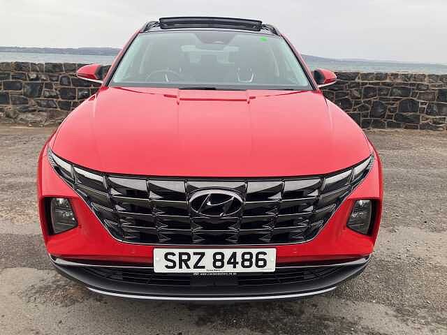 Hyundai TUCSON 1.6 TGDi Hybrid 230 Ultimate 5dr 2WD Auto Red