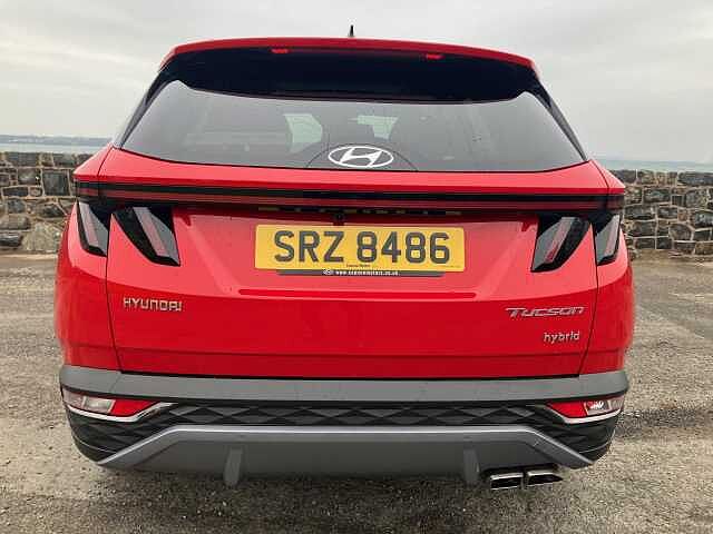 Hyundai TUCSON 1.6 TGDi Hybrid 230 Ultimate 5dr 2WD Auto Red