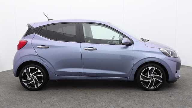 Hyundai I10 1.0 Premium Hatchback 5dr Petrol Manual Euro 6 (s/s) (63 ps) Blue