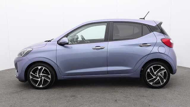Hyundai I10 1.0 Premium Hatchback 5dr Petrol Manual Euro 6 (s/s) (63 ps) Blue