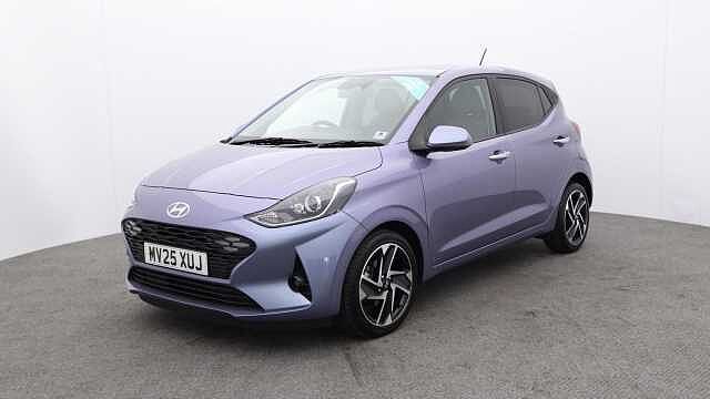 Hyundai I10 1.0 Premium Hatchback 5dr Petrol Manual Euro 6 (s/s) (63 ps) Blue