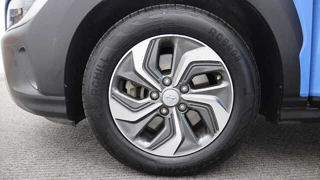 Hyundai KONA 1.6 h-GDi SE Connect SUV 5dr Petrol Hybrid DCT Euro 6 (s/s) (141 ps) Blue