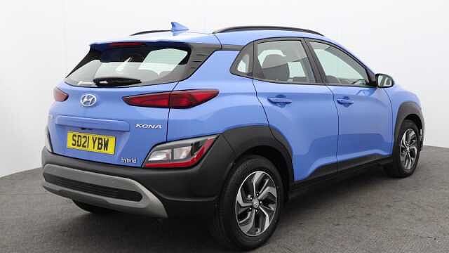 Hyundai KONA 1.6 h-GDi SE Connect SUV 5dr Petrol Hybrid DCT Euro 6 (s/s) (141 ps) Blue