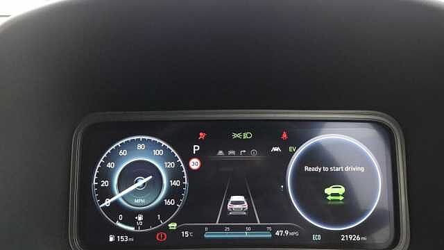 Hyundai KONA 1.6 h-GDi Premium SUV 5dr Petrol Hybrid DCT Euro 6 (s/s) (141 ps) White