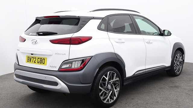 Hyundai KONA 1.6 h-GDi Premium SUV 5dr Petrol Hybrid DCT Euro 6 (s/s) (141 ps) White