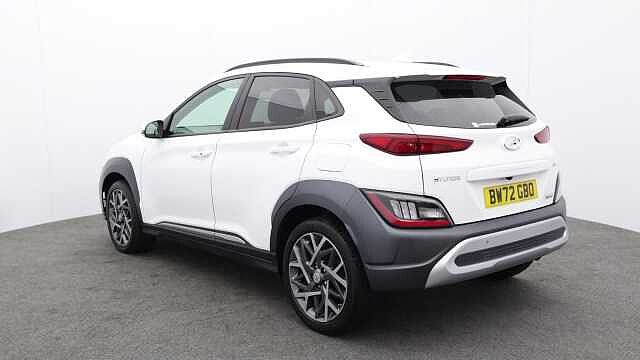 Hyundai KONA 1.6 h-GDi Premium SUV 5dr Petrol Hybrid DCT Euro 6 (s/s) (141 ps) White