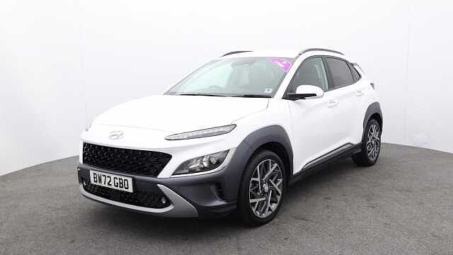 Hyundai KONA 1.6 h-GDi Premium SUV 5dr Petrol Hybrid DCT Euro 6 (s/s) (141 ps) White