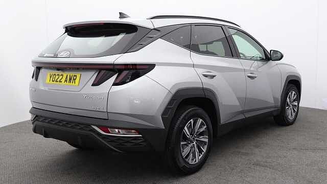 Hyundai TUCSON 1.6 h T-GDi SE Connect SUV 5dr Petrol Hybrid Auto Euro 6 (s/s) (230 ps) Silver