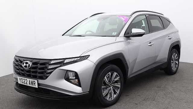 Hyundai TUCSON 1.6 h T-GDi SE Connect SUV 5dr Petrol Hybrid Auto Euro 6 (s/s) (230 ps) Silver