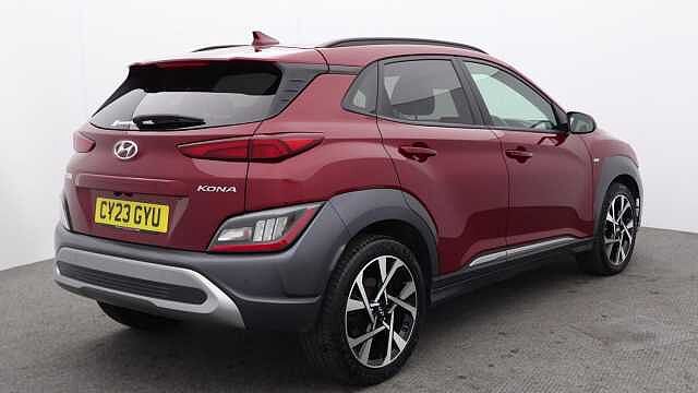 Hyundai KONA 1.0 T-GDi MHEV Premium SUV 5dr Petrol Hybrid Manual Euro 6 (s/s) (120 ps) Red