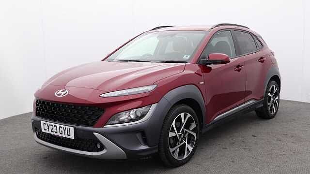 Hyundai KONA 1.0 T-GDi MHEV Premium SUV 5dr Petrol Hybrid Manual Euro 6 (s/s) (120 ps) Red