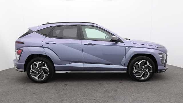 Hyundai KONA 1.6 h-GDi N Line SUV 5dr Petrol Hybrid DCT Euro 6 (s/s) (138 ps) Blue