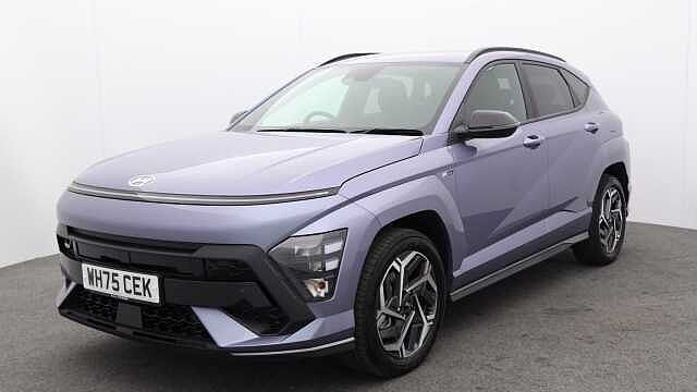 Hyundai KONA 1.6 h-GDi N Line SUV 5dr Petrol Hybrid DCT Euro 6 (s/s) (138 ps) Blue