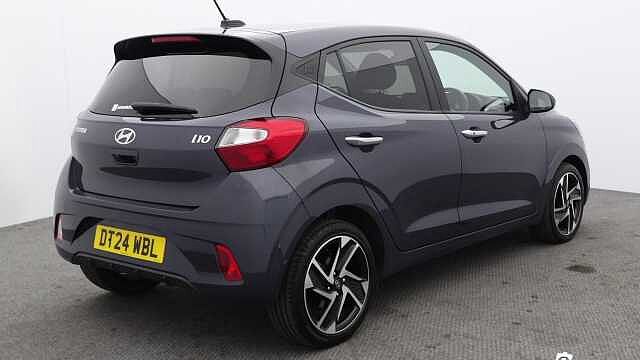 Hyundai I10 1.0 Premium Hatchback 5dr Petrol Manual Euro 6 (s/s) (63 ps) Grey
