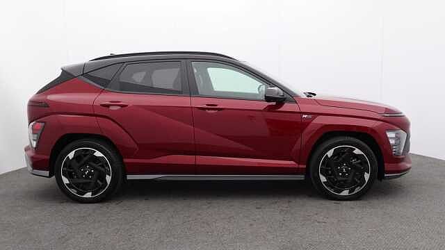 Hyundai KONA 65.4kWh N Line S SUV 5dr Electric Auto (218 ps) Red